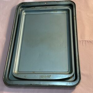 2 Cookie Sheets - 1 Farberware